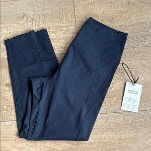 Navy High-Waisted Leggings